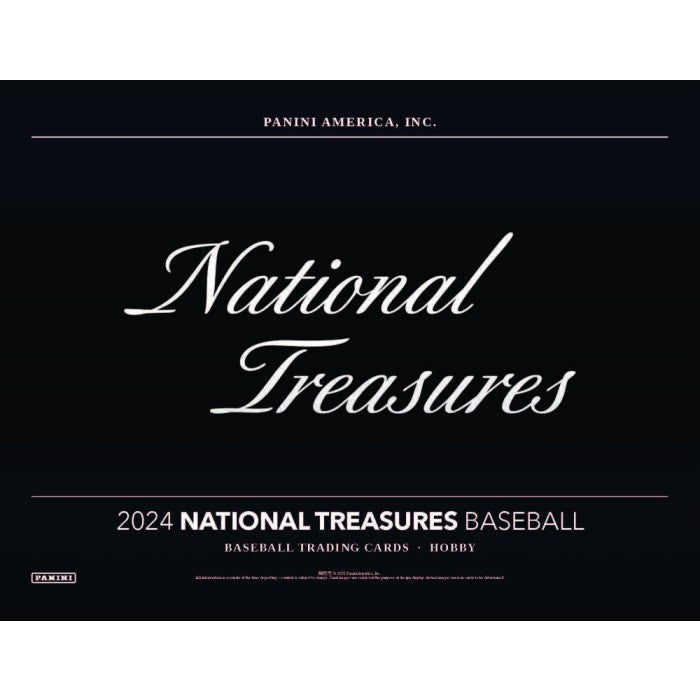2024 Panini National Treasures Baseball Hobby Box