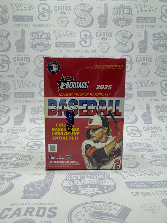 2025 Topps Heritage Baseball Blaster Box
