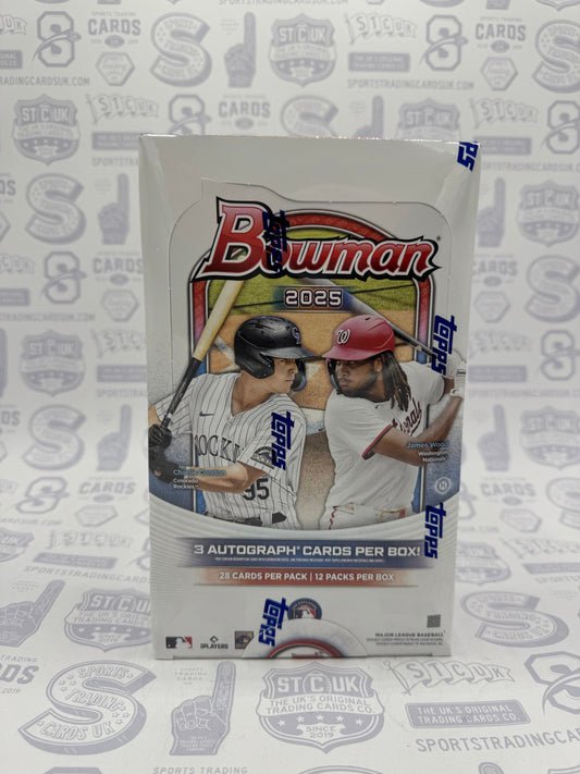 2025 Bowman Baseball Hobby Jumbo Box