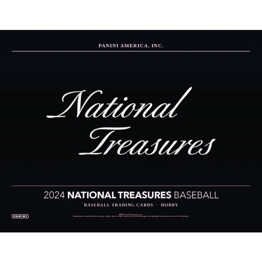 2024 Panini National Treasures Baseball Hobby Box